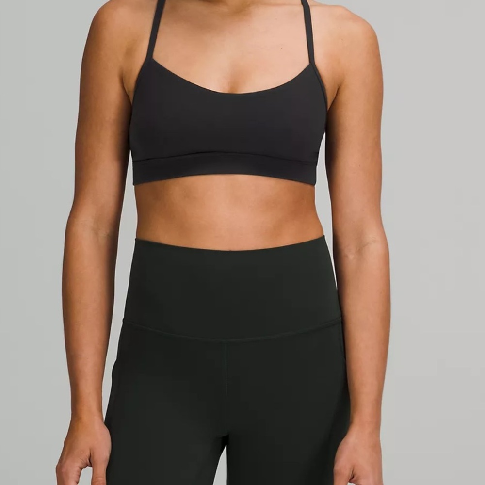 Lululemon Flow Y Bra black size 6